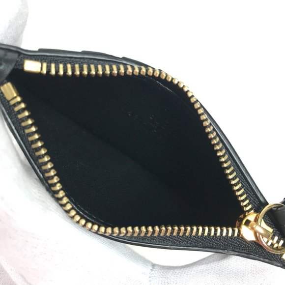 GUCCI 431715 Logo Fragment Case Wallet Coin Purse Wallet/Coin Leather Men's - Picture 7 of 9